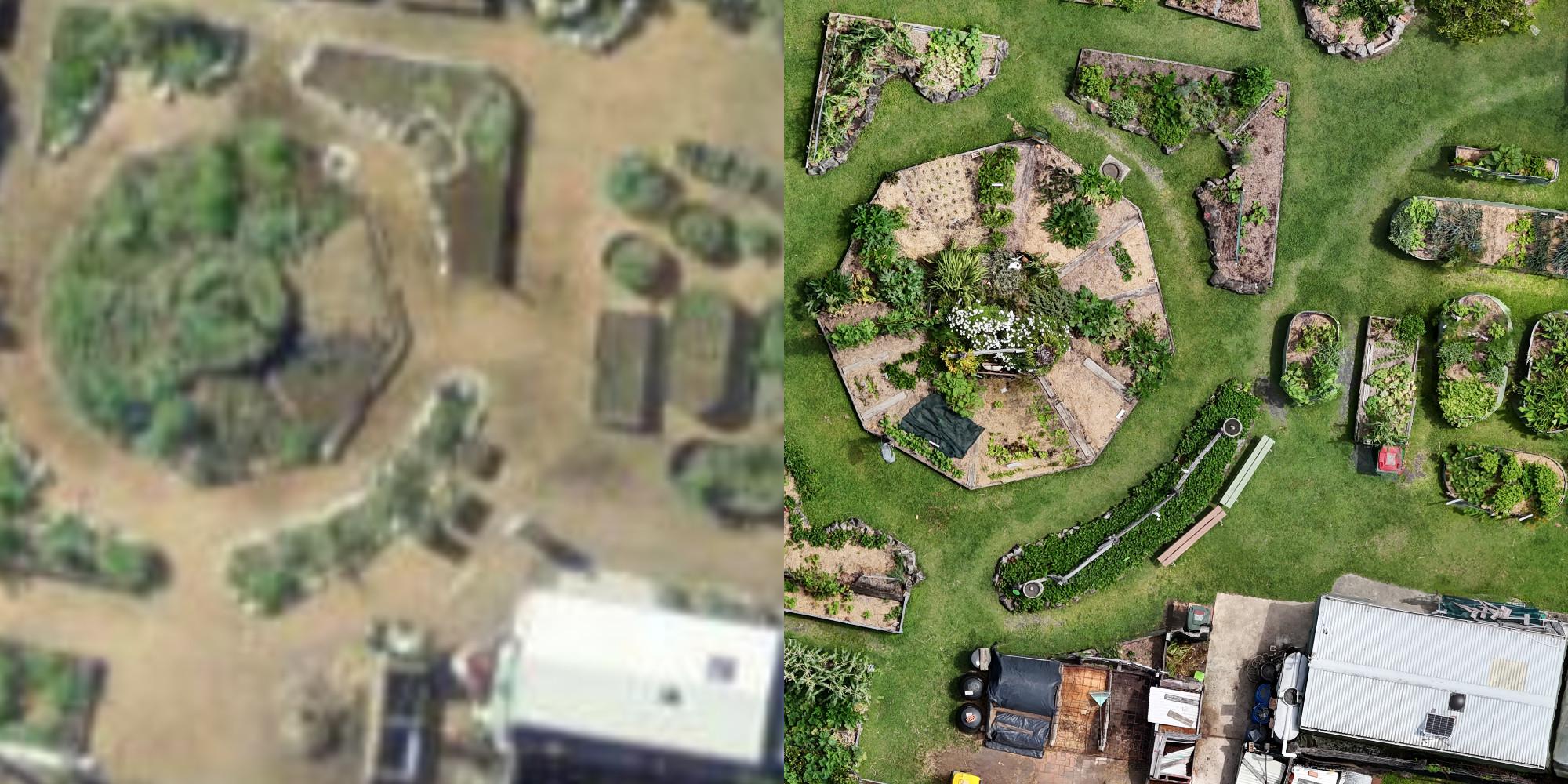 Aerial and Drone Imagery Comparison