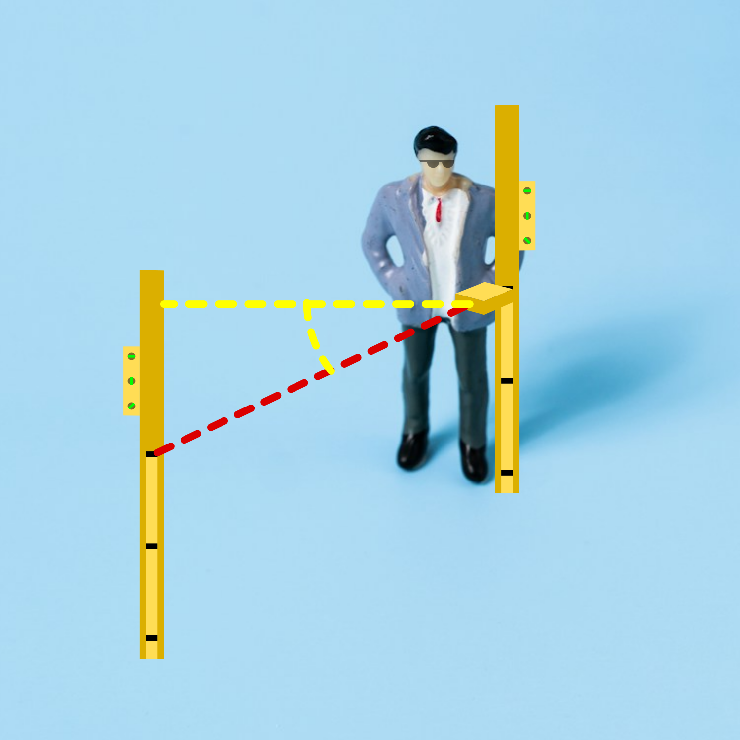 Determining Slope Using Laser Measure with Inclinometer