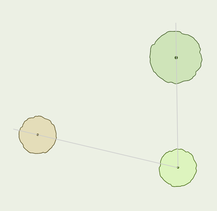 Plotting Positions Using Direction to Known Points