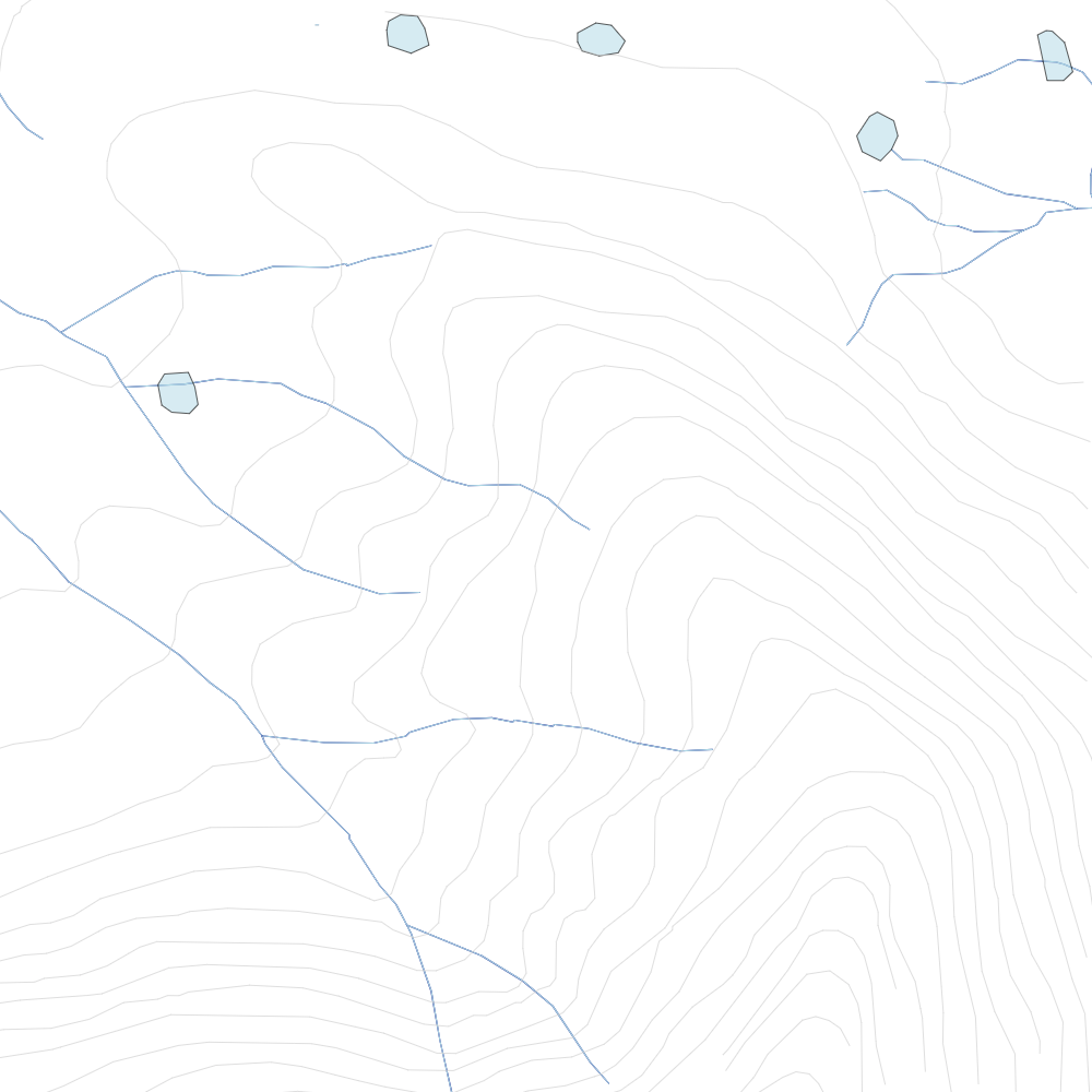 Standard Contour Data - 10m interval